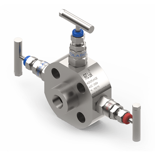 Monoflange valves